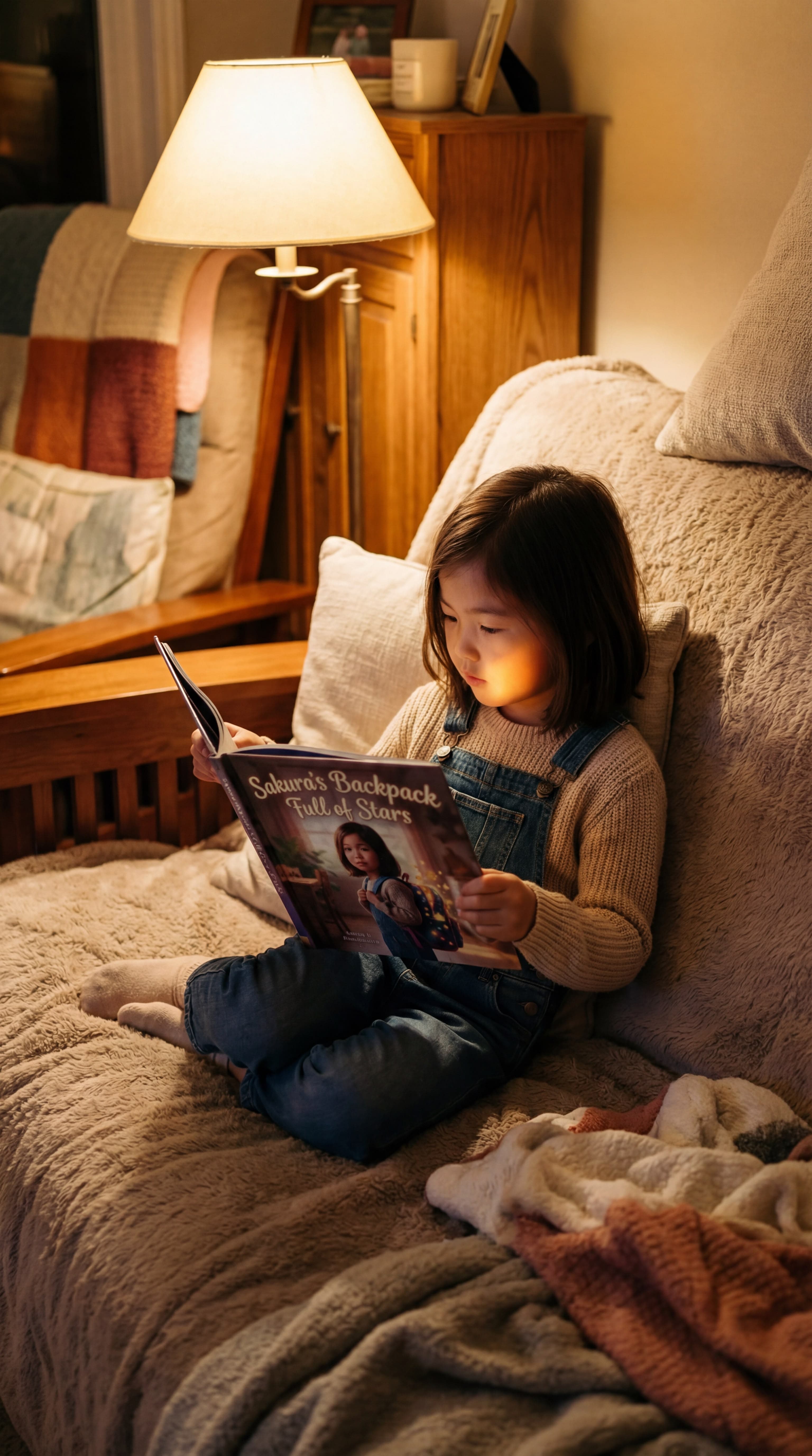 Child with paint on face, full of joy and creativity