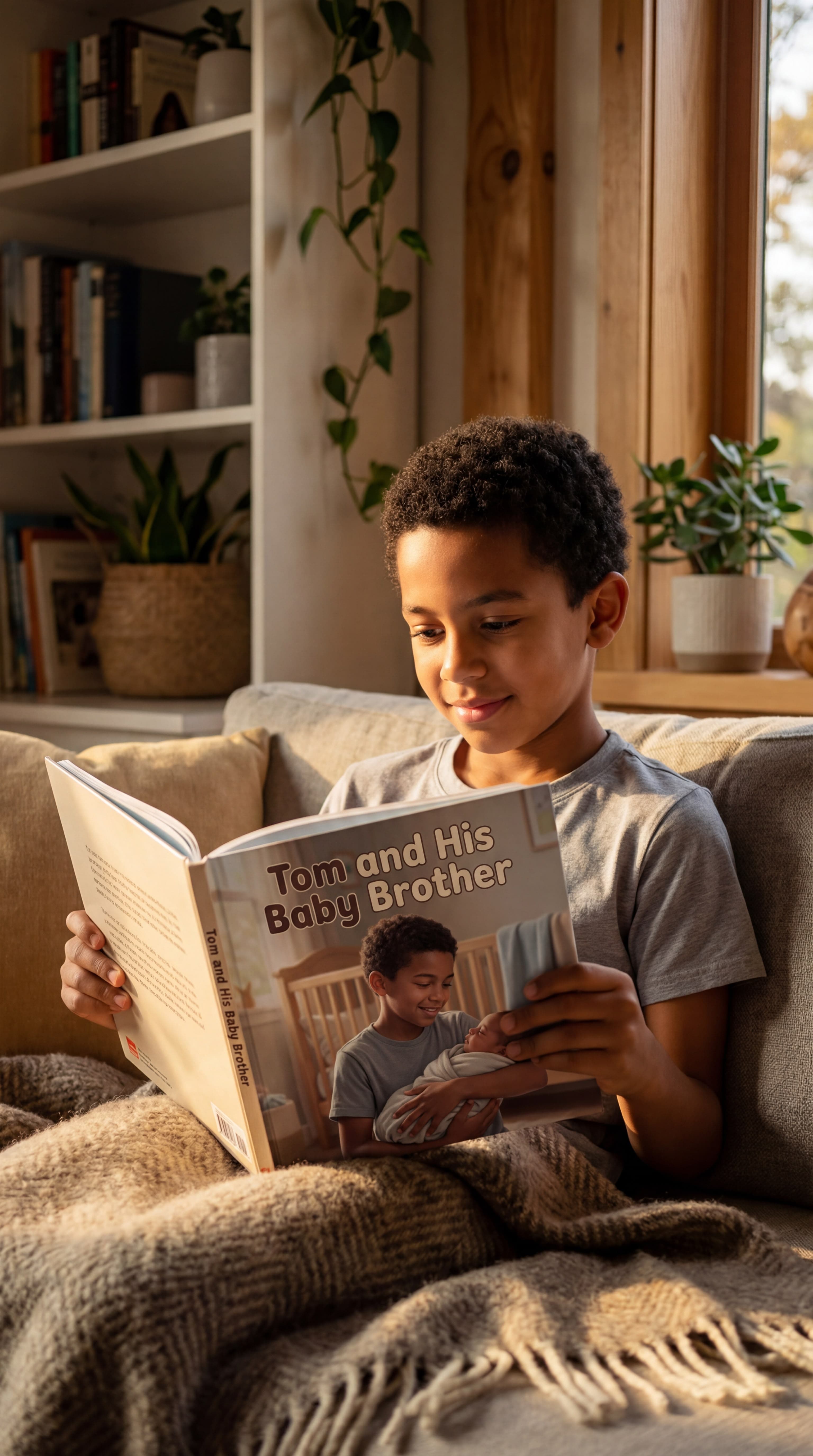 Tom's personalized book